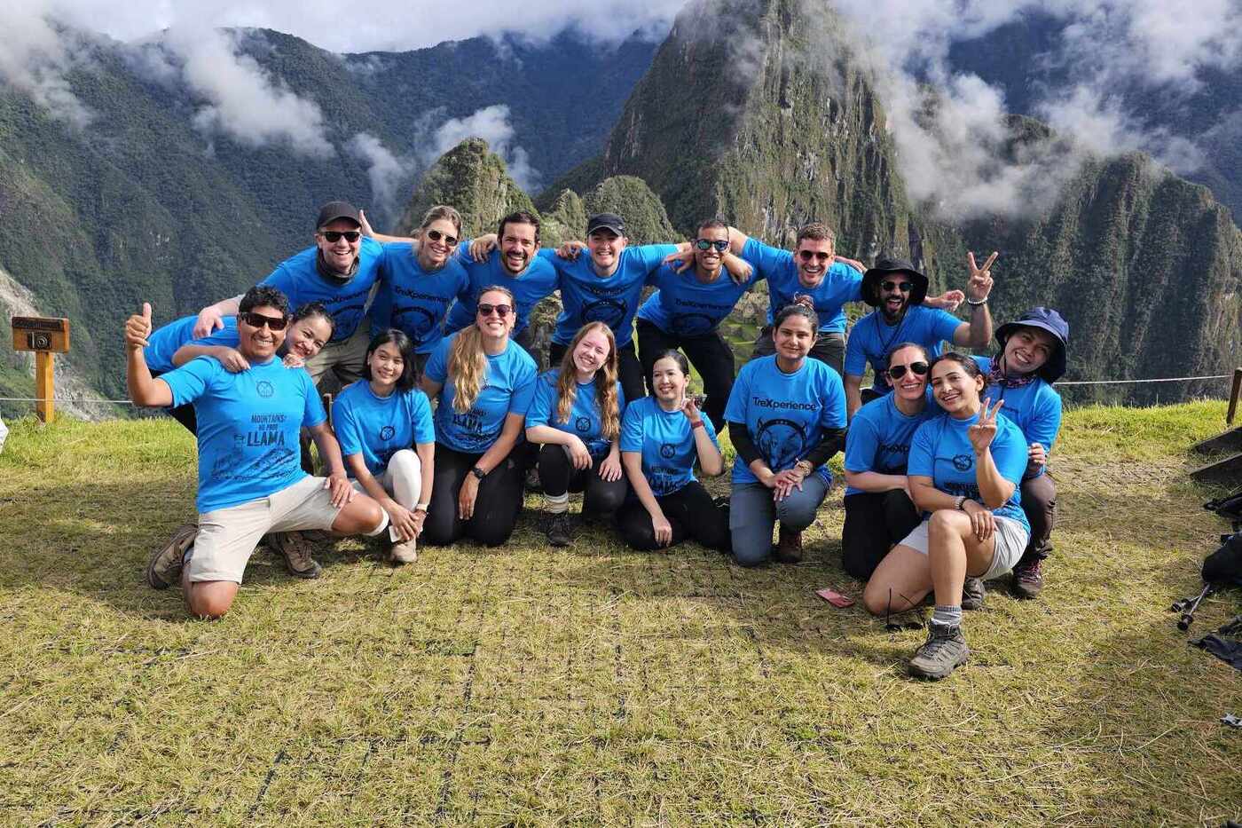 Arrival to Machu Picchu