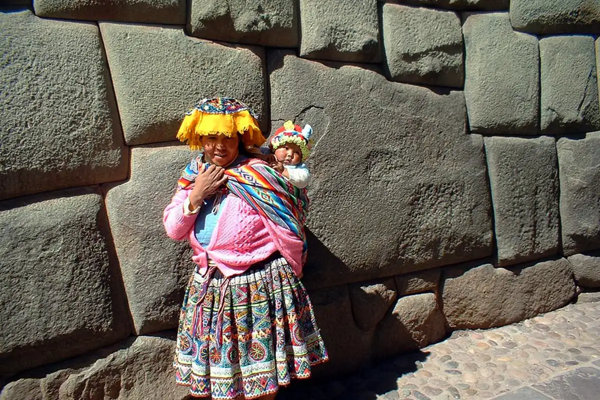 twelve angled stone andean mother - TreXperience