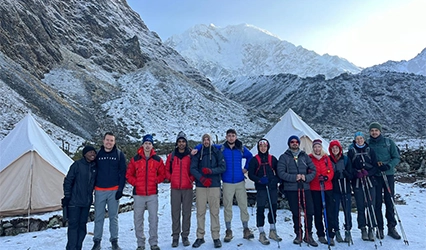 Group of people in Salkantay | Salkantay Trek