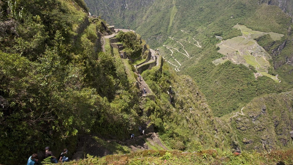 Huayna Picchu Mountain view