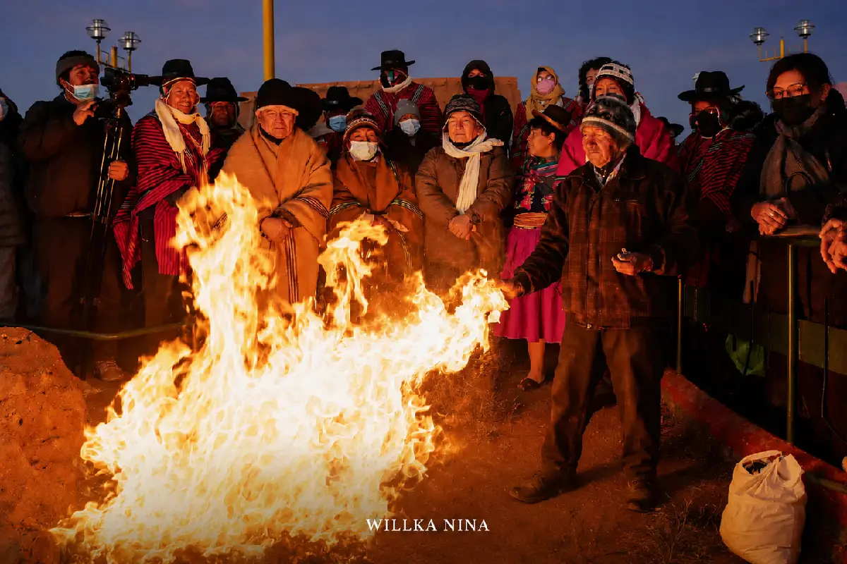 Willka Nina, the sacred fire ritual in Puno | TreXperience Willka Nina, the sacred fire ritual in Puno | TreXperience