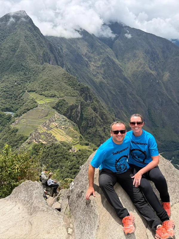 Tourist at the top of Wayna Picchu Mountain | TreXperience